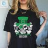 Official Skull Let The Shenanigans Begin St Patricks Day Shirt hotcouturetrends 1