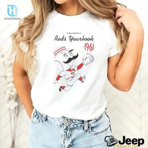 Moustache Cincinnati Reds 1961 Baseball Yearbook Fun Shirt hotcouturetrends 1 3