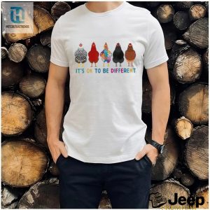 Its Ok To Be Different Cute Chickens Autism Awareness Shirt hotcouturetrends 1 2