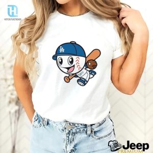 Cute Mr Dodger Running Play Baseball Shirt hotcouturetrends 1 3