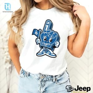 Cute Mr Dodger Foam Finger 2024 Shirt hotcouturetrends 1 3