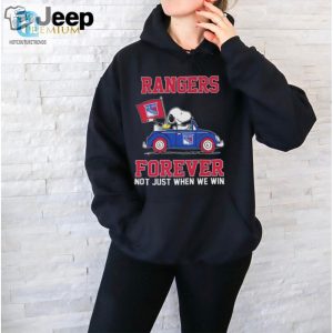 Official New York Rangers Love Snoopy Forever Fan T Shirt hotcouturetrends 1 1