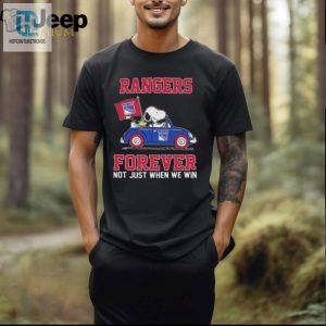 Official New York Rangers Love Snoopy Forever Fan T Shirt hotcouturetrends 1 2