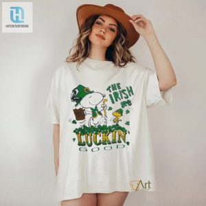 Official Snoopy And Woodstock The Irish Are Luckin Good St Patricks Day Shirt hotcouturetrends 1 5