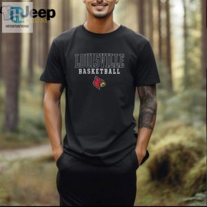 Official Louisville Cardinals Champion Basketball Stack Logo T Shirt hotcouturetrends 1 5