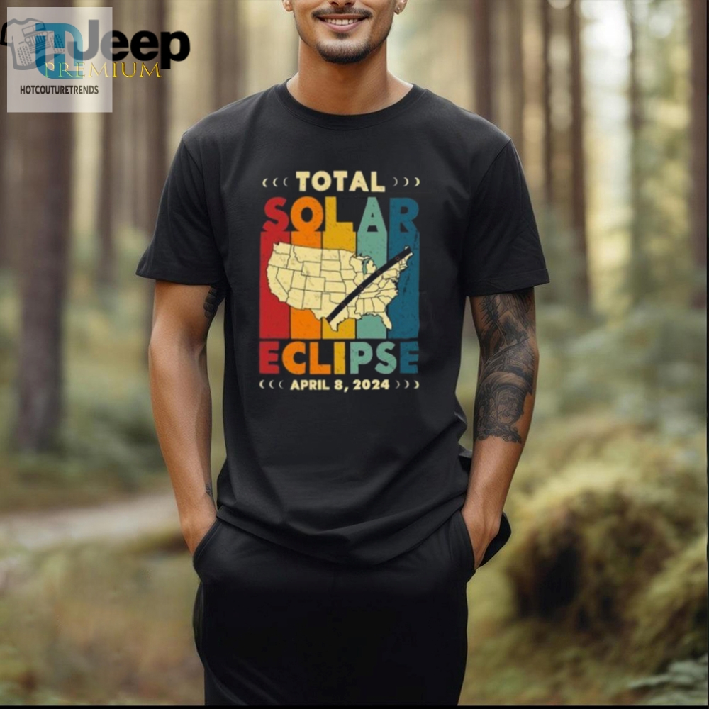 2024 America Path Of Totality April 8Th 2024 Total Solar Eclipse Matching Family Shirts 