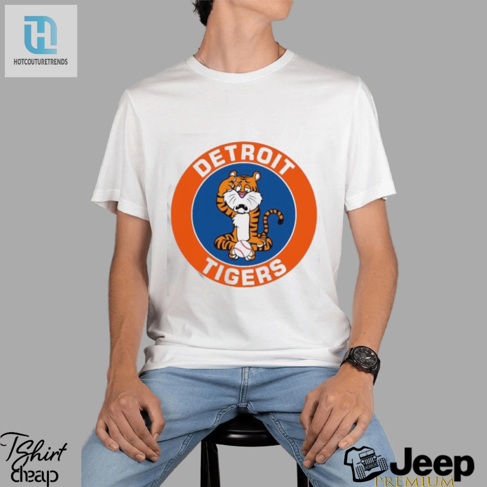 Detroit Tigers Sad Baseball Logo Shirt 