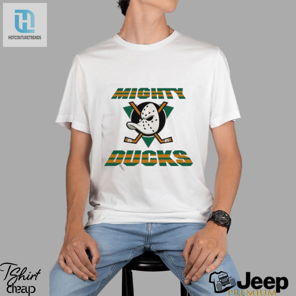 Mighty Ducks Hockey Nhl Retro Shirt 