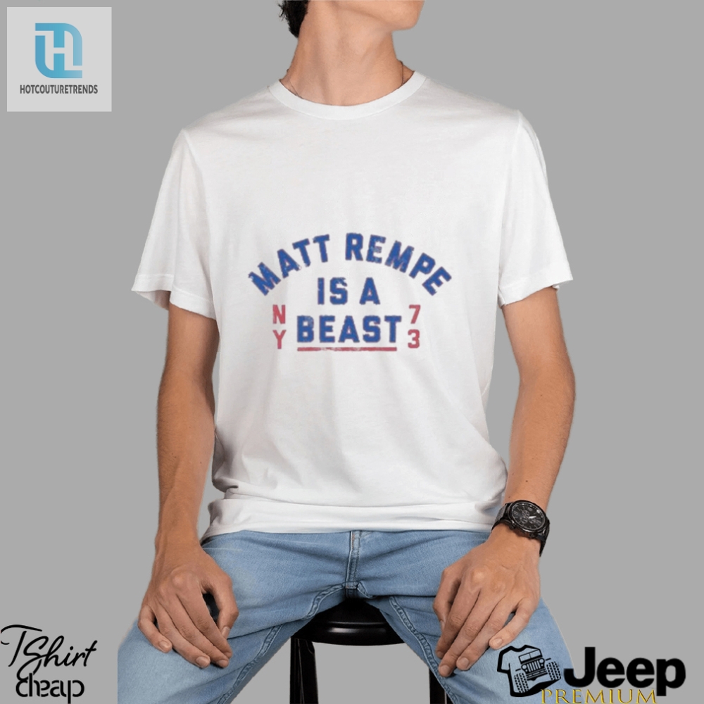 Matt Rempe Is A Beast Ny 73 Shirt 