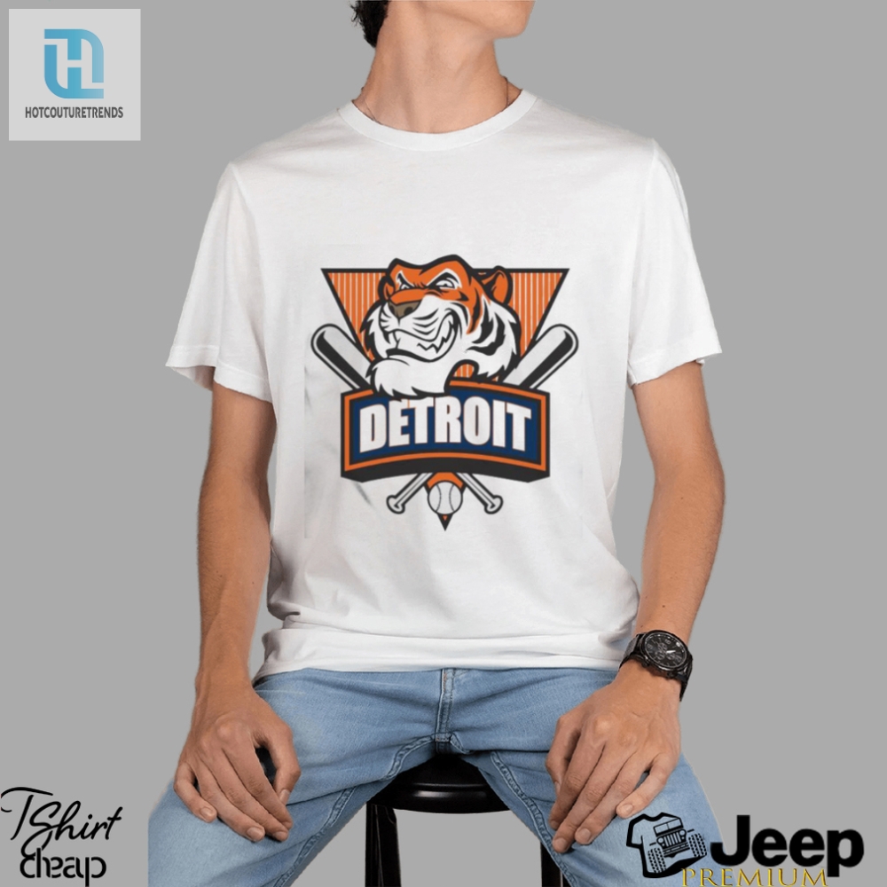 Mlb Team Detroit Baseball Tiger Head 2024 Shirt 