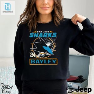 San Jose Sharks 24 Bayley Signature Shirt hotcouturetrends 1 3