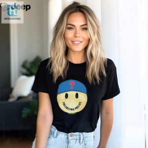 Original Philadelphia Phillies Smiley Tee Shirt hotcouturetrends 1 3