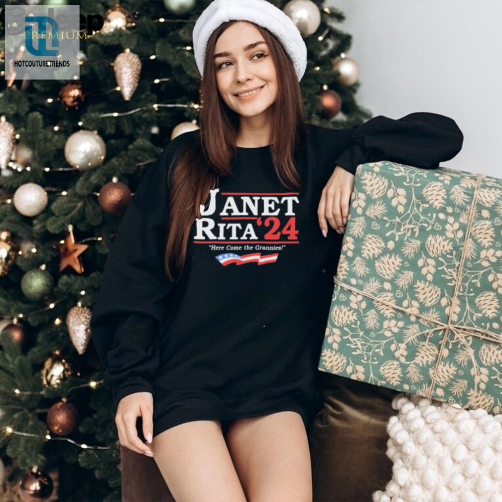 Official Janet Rita 24 Here Come The Grannies Shirt 