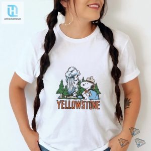 Official Peanuts Snoopy X Yellowstone National Park Shirt hotcouturetrends 1 3