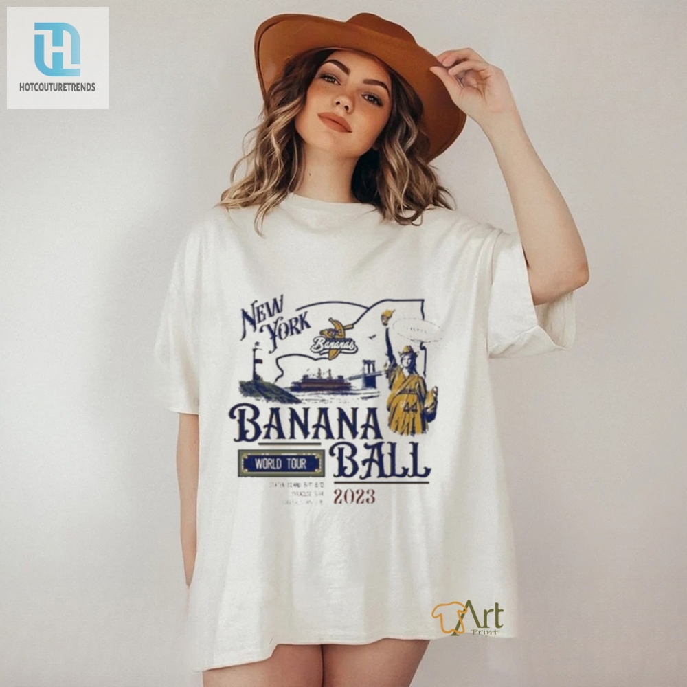 Official Savannah Bananas Merch Store Shop Savannah Bananas Banana Ball 2023 T Shirt 