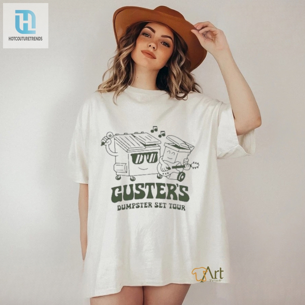 Official Guster Dumpster Tour Pull Over T Shirt 