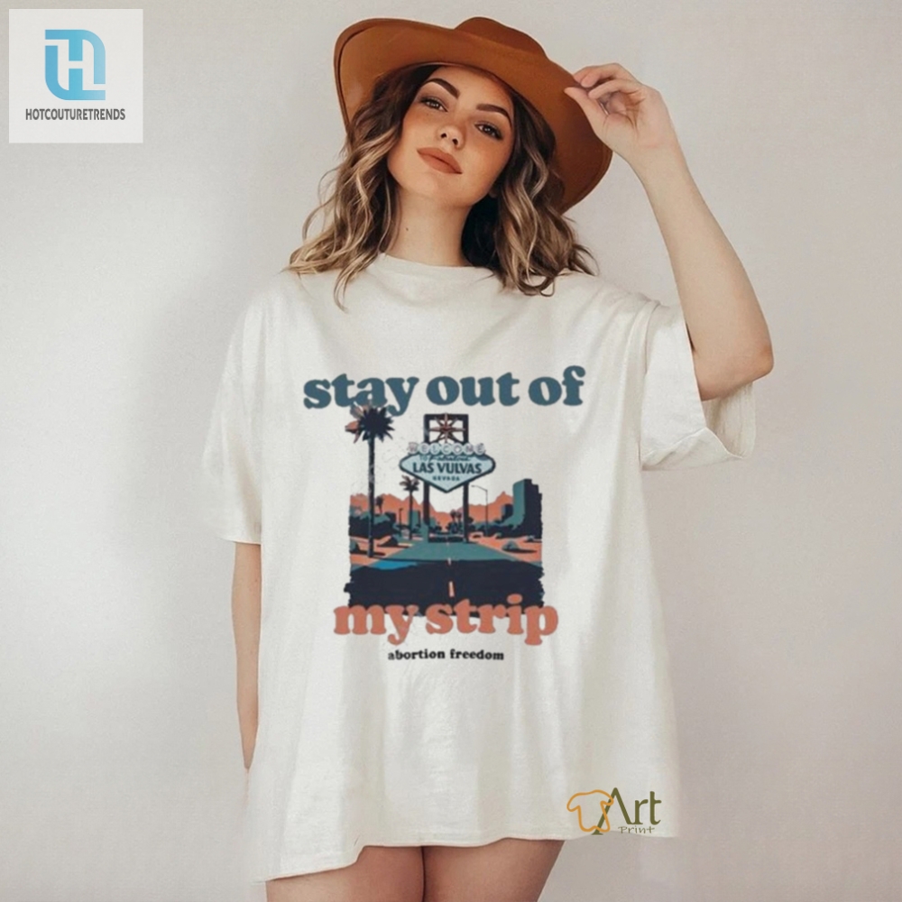 Official Crooked Store Stay Out Of My Strip T Shirt 