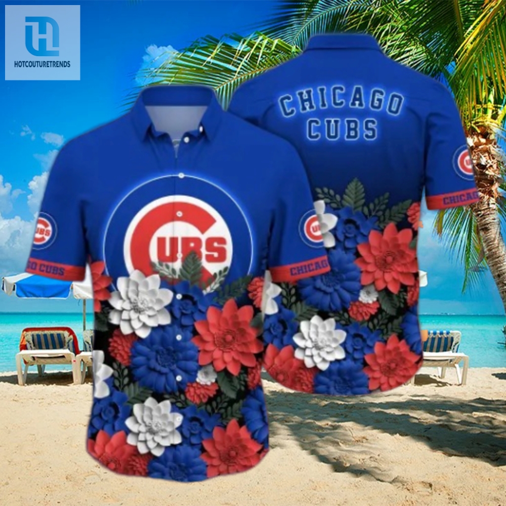 Chicago Cubs Mlb Flower Hawaii Shirt And Tshirt For Fans 