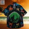 Bigfoot Alein On St Patrick Day Hawaiian Shirt hotcouturetrends 1