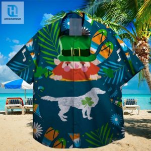 Dog With Shamrock St Patrick Day Hawaiian Shirt hotcouturetrends 1 1