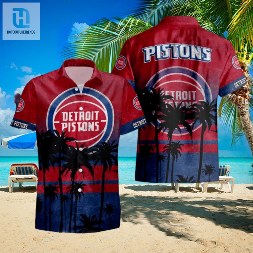 Detroit Pistons Hawaii Shirt 