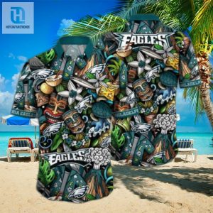 Philadelphia Eagles Nfl Flower Hawaii Shirt And Tshirt For Fans hotcouturetrends 1 1