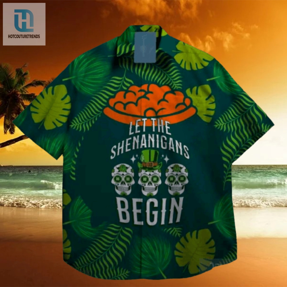 Begin Lucky Leprechaun St Patrick Day Hawaiian Shirt hotcouturetrends 1