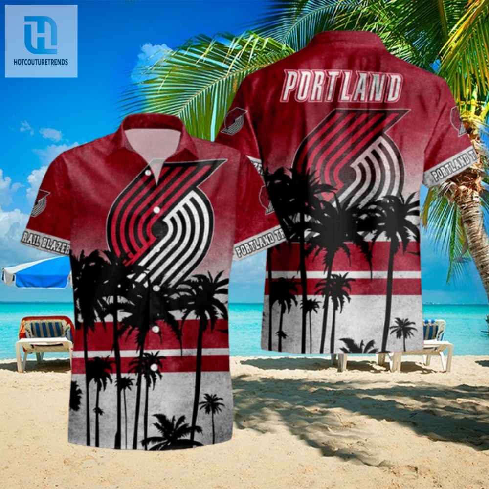 Portland Trail Blazers Hawaii Shirt 