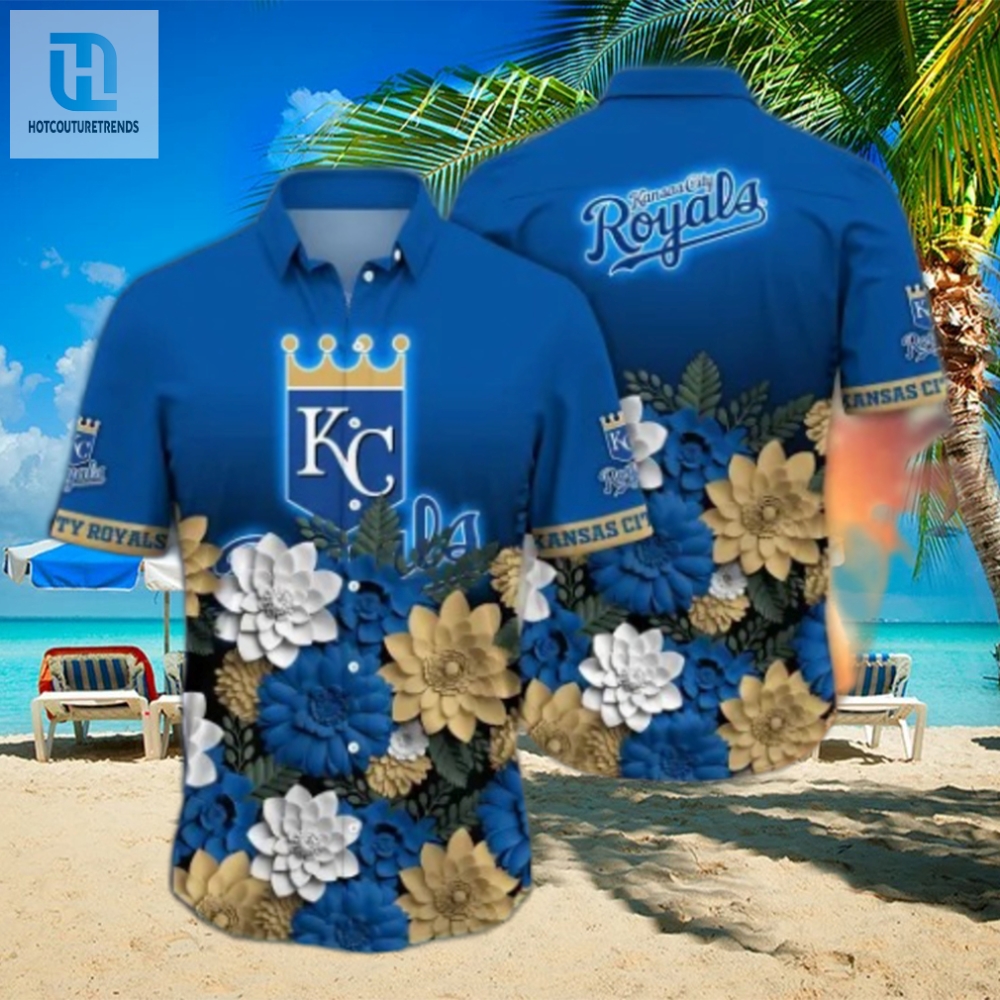 Kansas City Royals Mlb Flower Hawaii Shirt And Tshirt For Fans 