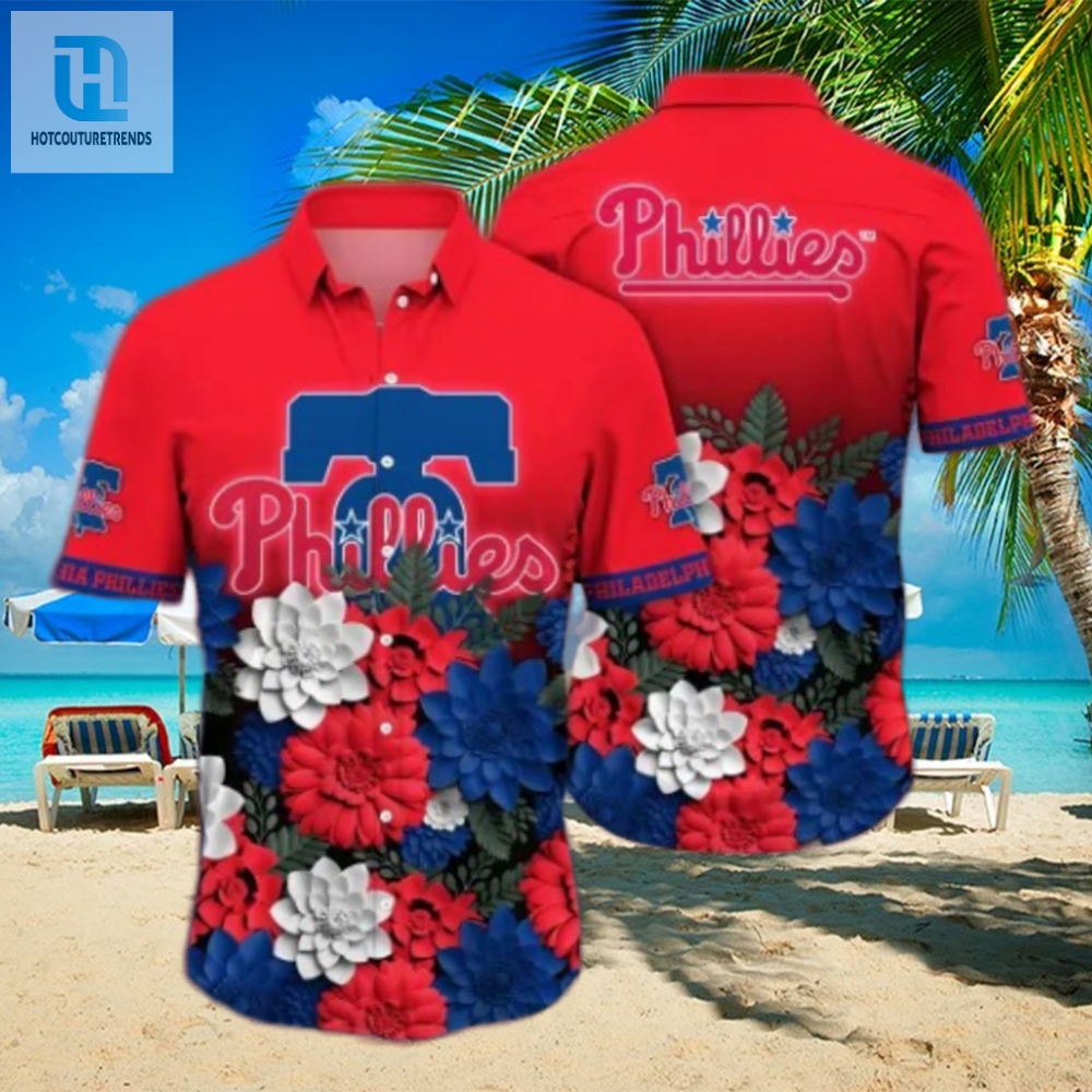 Philadelphia Phillies Mlb Flower Hawaii Shirt And Tshirt For Fans 