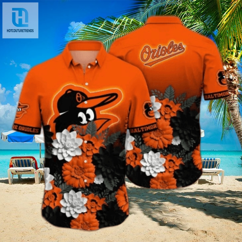 Baltimore Orioles Mlb Flower Hawaii Shirt And Tshirt For Fans 