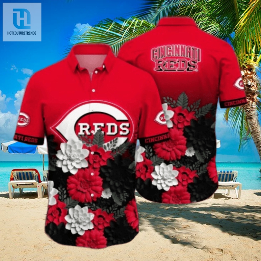 Cincinnati Reds Mlb Flower Hawaii Shirt And Tshirt For Fans 