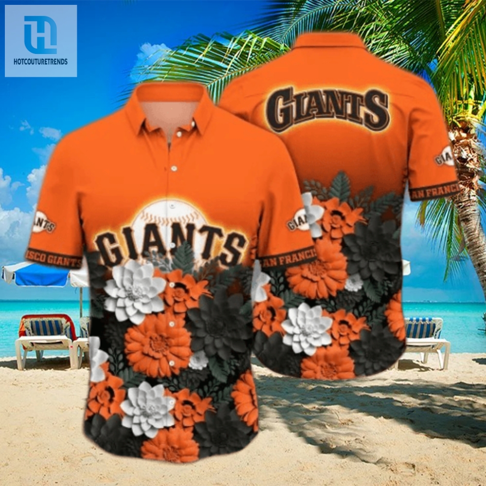 San Francisco Giants Mlb Flower Hawaii Shirt And Tshirt For Fans 