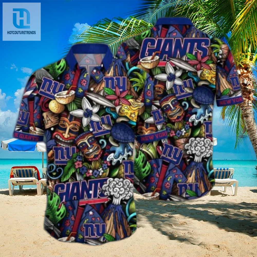 New York Giants Nfl Flower Hawaii Shirt And Tshirt For Fans 