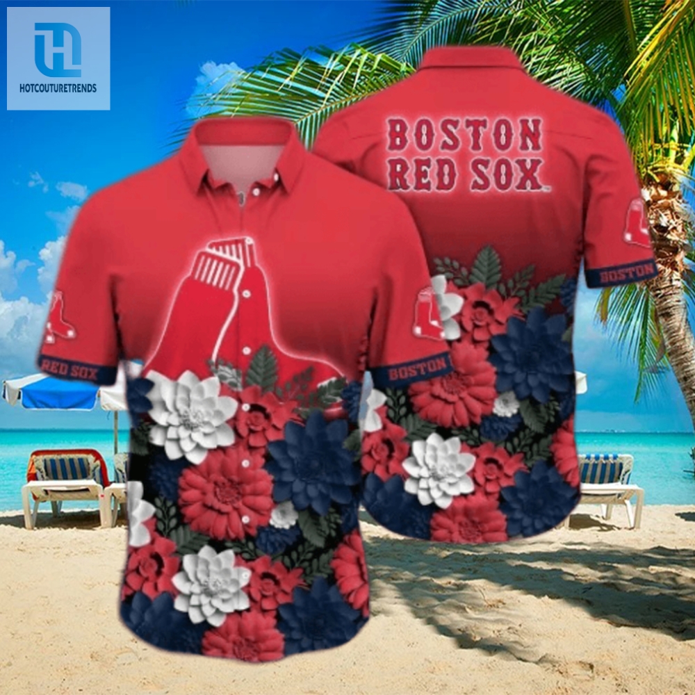 Boston Red Sox Mlb Flower Hawaii Shirt And Tshirt For Fans 