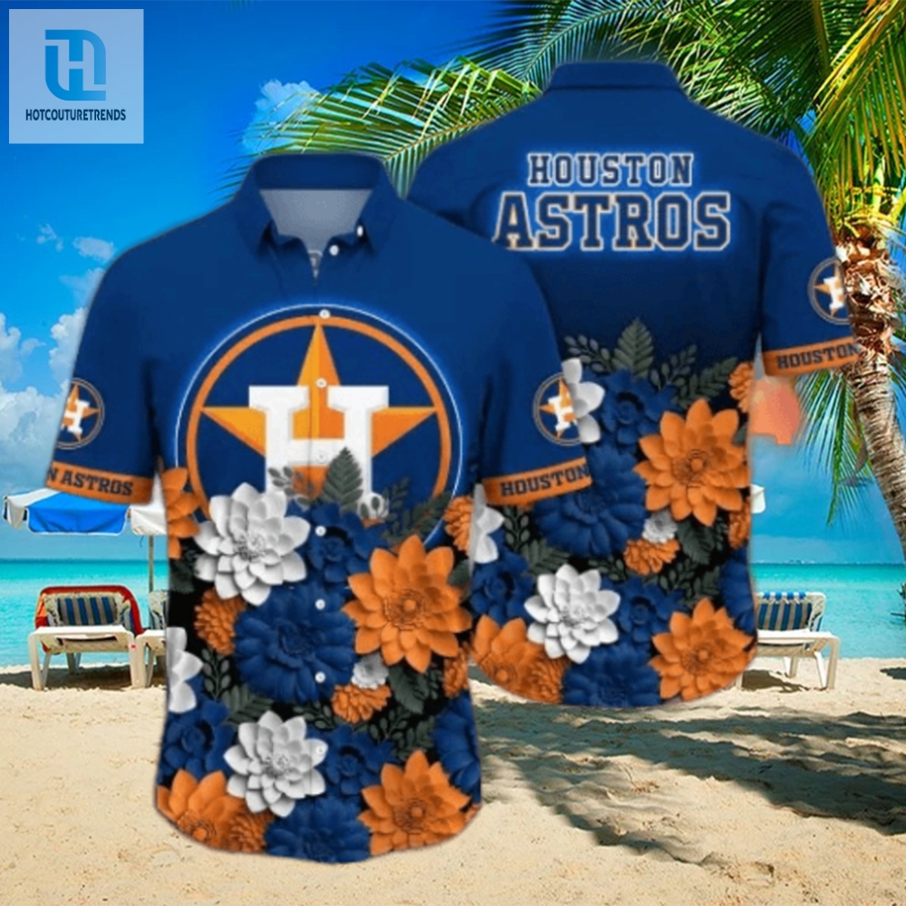 Houston Astros Mlb Flower Hawaii Shirt And Tshirt For Fans 