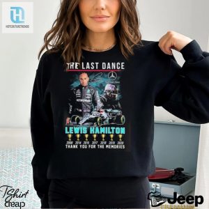 Mercedes Benz The Last Dance Lewis Hamilton Thank You For The Memories Signature Mug Custom Name Shirt hotcouturetrends 1 2