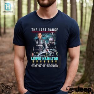 Mercedes Benz The Last Dance Lewis Hamilton Thank You For The Memories Signature Mug Custom Name Shirt hotcouturetrends 1 3