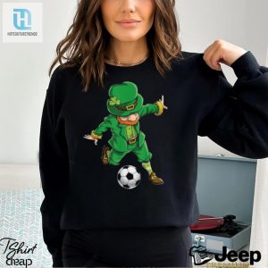 Soccer Leprechaun St Patricks Day Boys Girls Sports Shirt hotcouturetrends 1 2