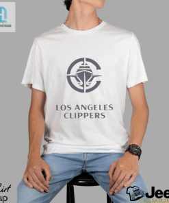 Los Angeles Clippers Stacked Logo T Shirt hotcouturetrends 1 1