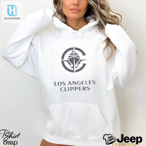 Los Angeles Clippers Stacked Logo T Shirt hotcouturetrends 1 2