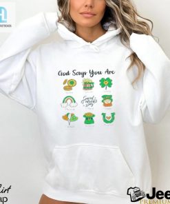 God Says You Are St Patricks Day Shirt hotcouturetrends 1 2