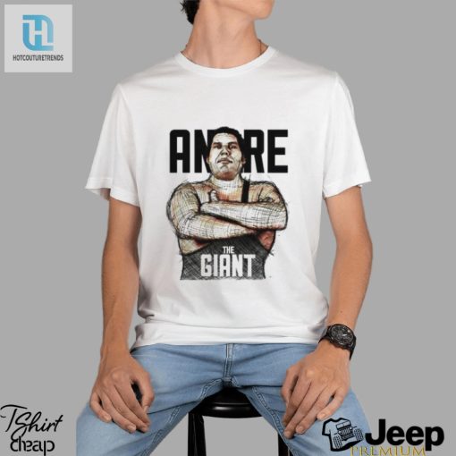 Andre The Giant Sketch T Shirt hotcouturetrends 1 7
