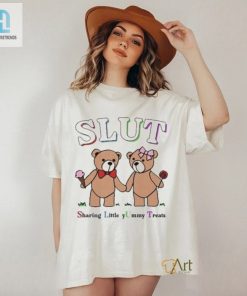 Official Slut Sharing Little Yummy Treats T Shirt hotcouturetrends 1 2