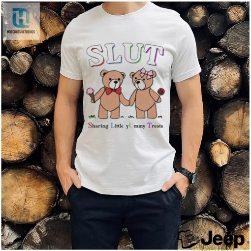Official Slut Sharing Little Yummy Treats T Shirt hotcouturetrends 1 3