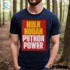 Hulk Hogan Python Power Font T Shirt hotcouturetrends 1