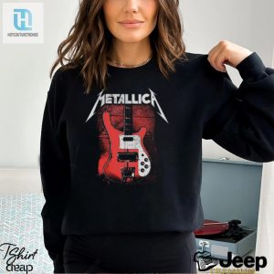 Camiseta Metallica Cliff Burton Rickenbaker Shirt hotcouturetrends 1 2