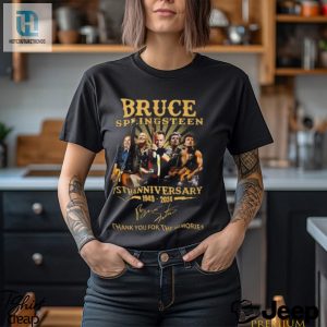 Bruce Springsteen 75Th Anniversary 1949 2024 Thank You For The Memories T Shirt hotcouturetrends 1 7