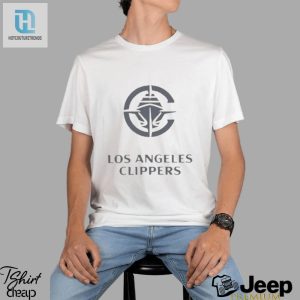 Los Angeles Clippers Stacked Logo T Shirt hotcouturetrends 1 11