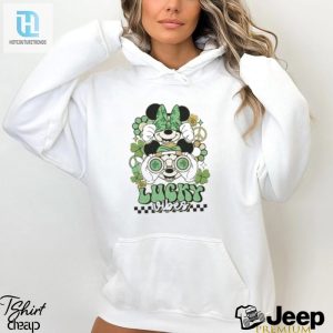 Mickey Minnie Licky Vibes Four Leaf Clover St Patricks Day Shirt hotcouturetrends 1 6